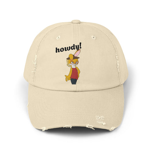 Honey Hare Distressed Cap